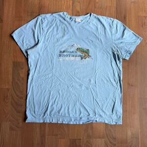 Vintage VTG Y2K Brooks Brothers Graphic T-Shirt